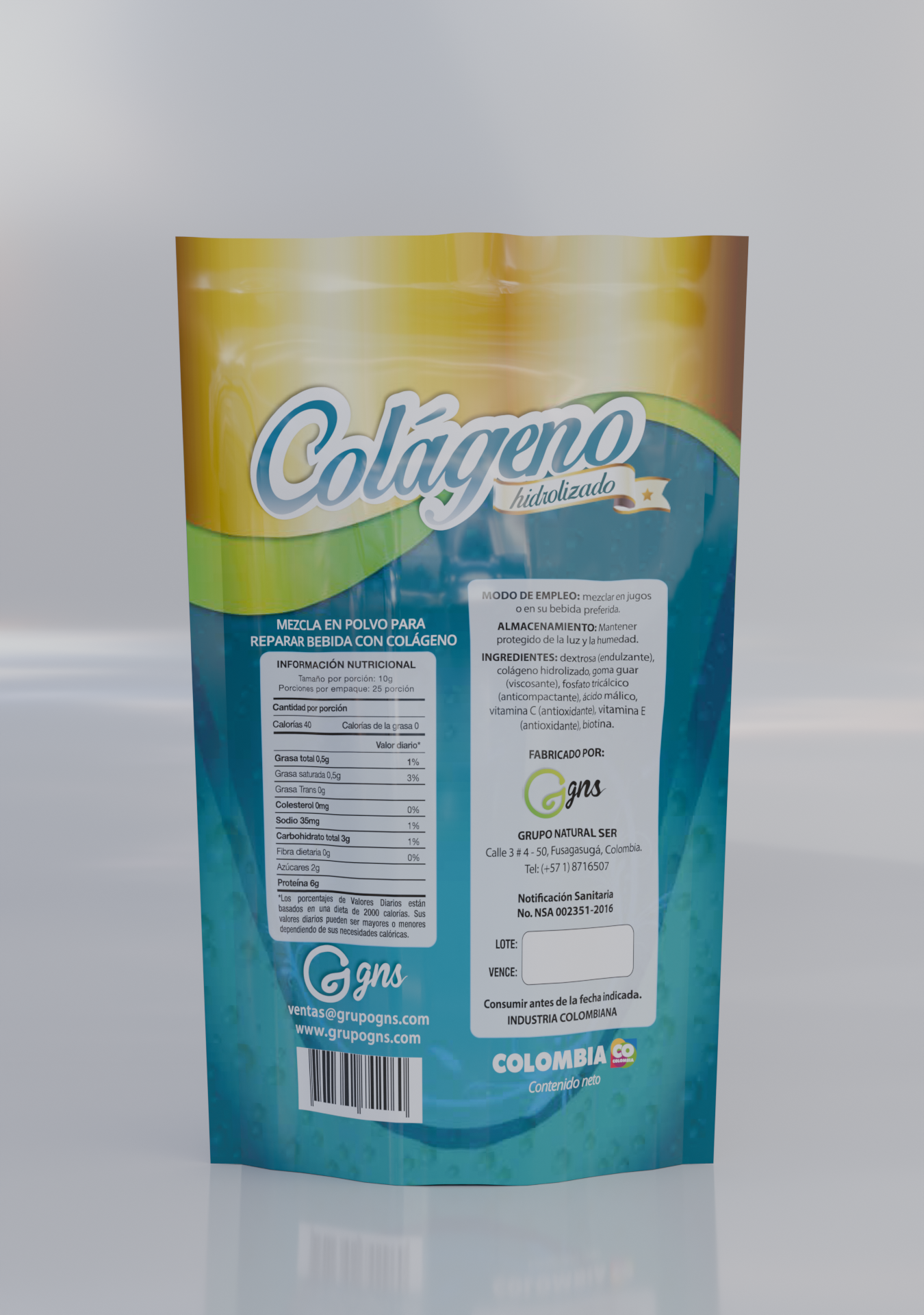 Colágeno Natural en Polvo - Image 2